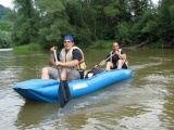 Splav rieky Orava